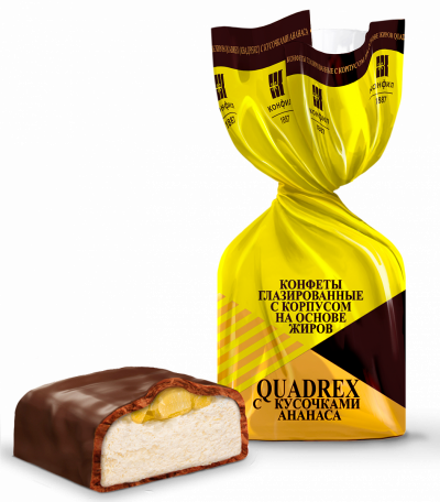 Quadrex (Квадрекс) с кусочками ананаса