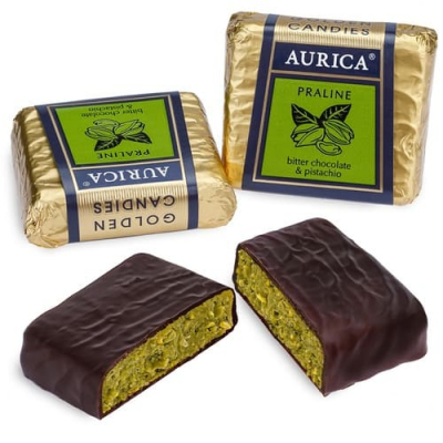 Пралине "AURICA фисташка Black"