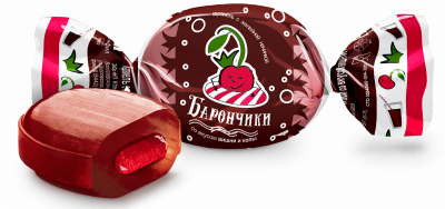 Барончики со вкусом вишни и колы