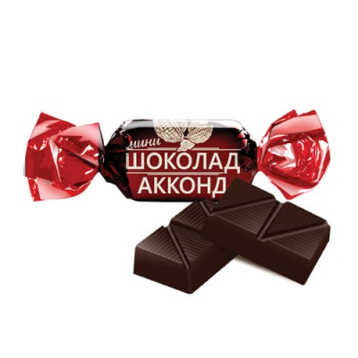 Горький мини-шоколад "Акконд"