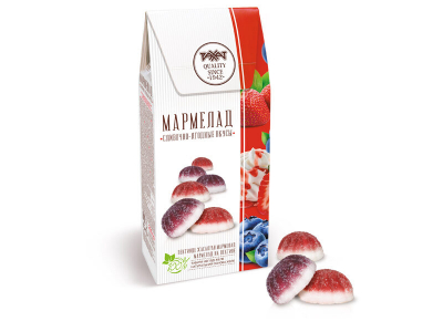 Мармелад  "Сливочно-ягодные вкусы"