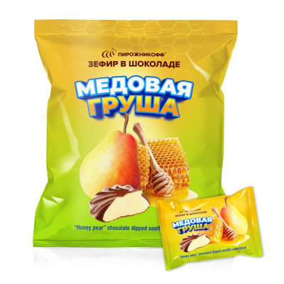 Зефир в шоколаде "Медовая груша"