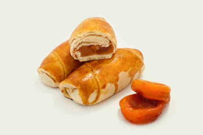 Рогалики с курагой