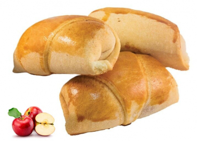 Рогалики с яблоком