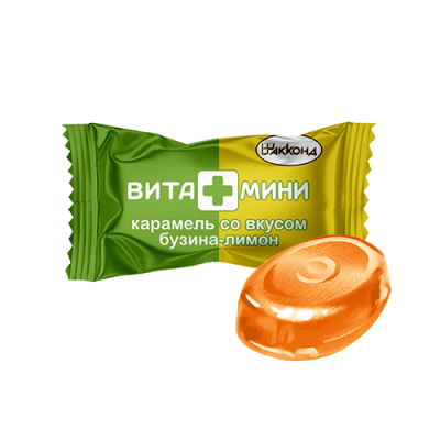 Вита+мини со вкусом бузина-лимон